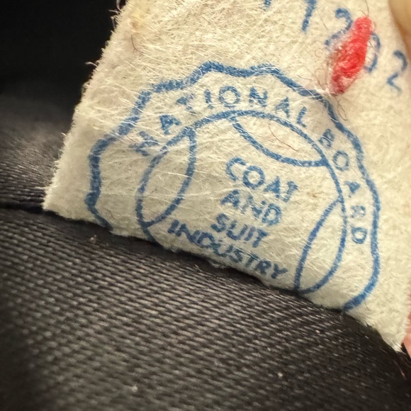 THAT YOUNG LEEDS LOOK Vtg 30’s-60s Houndstooth Wool Jacket Women Coat XS/S Scarf - Picture 10 of 16